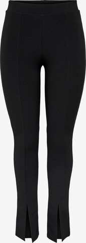 Coupe slim Leggings 'GALE' ONLY en noir : devant