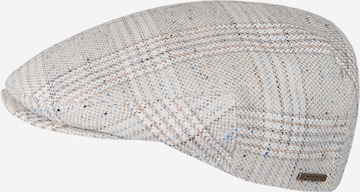 Hatland Cap 'Carron' in Grau: Vorderseite