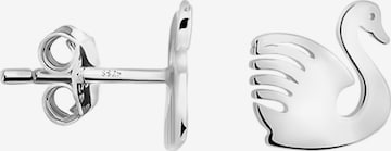 Sofia Milani Earrings 'Swan' in Silver: front