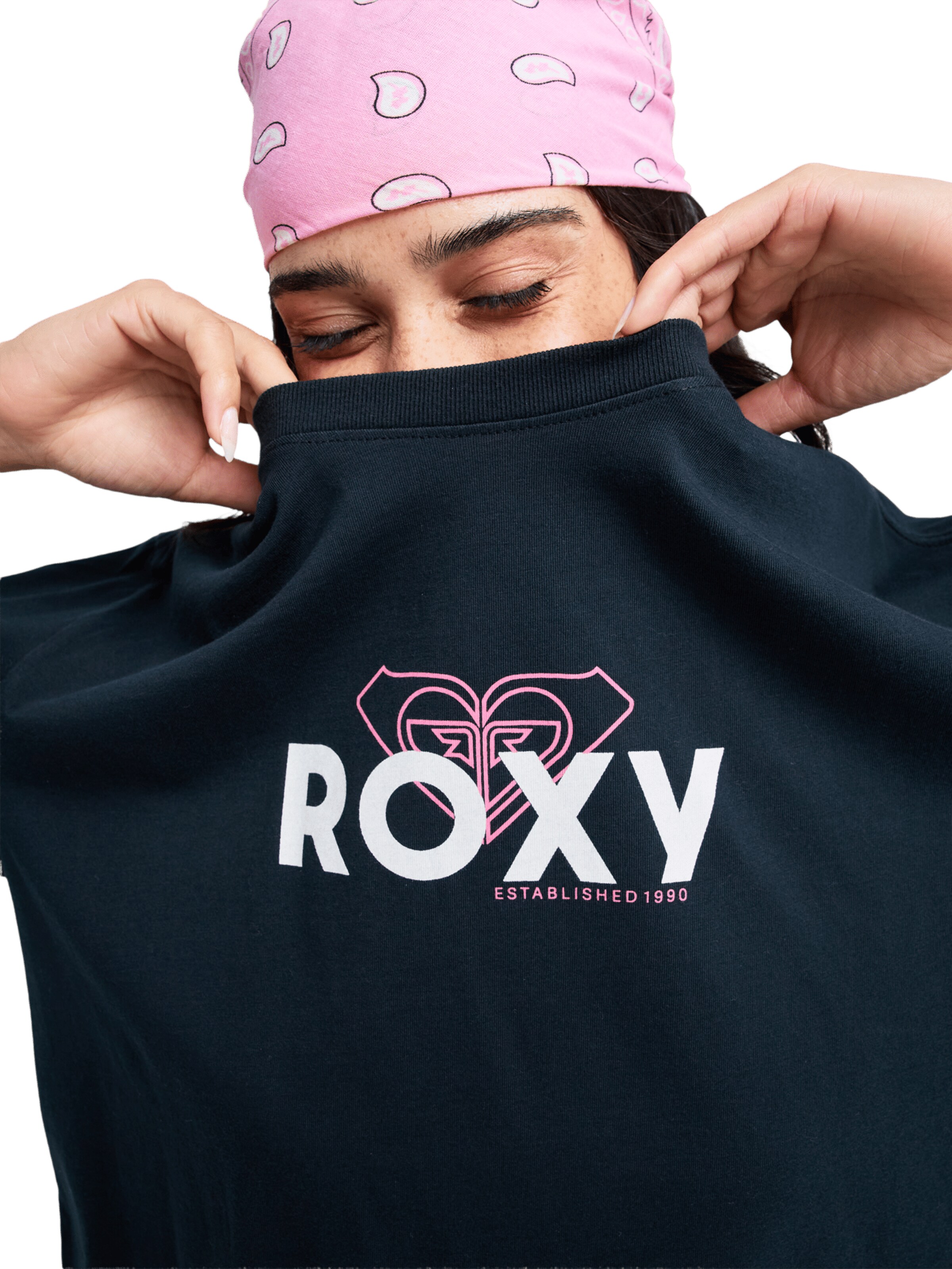 ROXY Shirt 'Hangloose Art' in Black