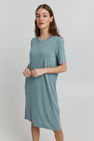 Oxmo Gebreide jurk 'BRINJA' in Blauw: voorkant