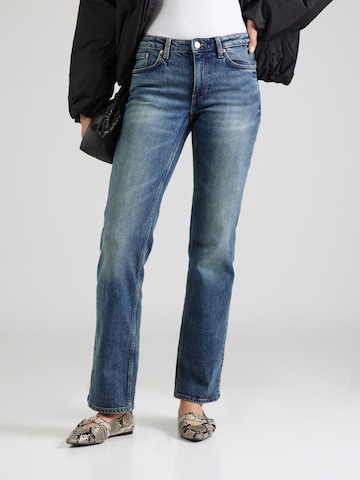WEEKDAY Bootcut Jeans 'Tension' in Blau: Vorderseite