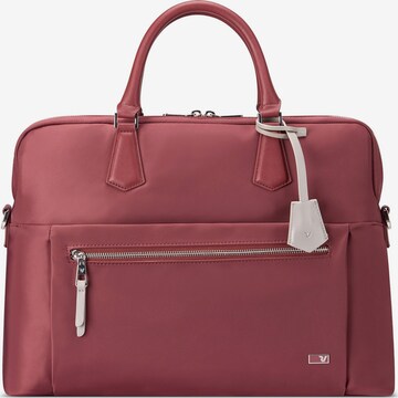 Roncato Document Bag 'Biz ' in Red: front