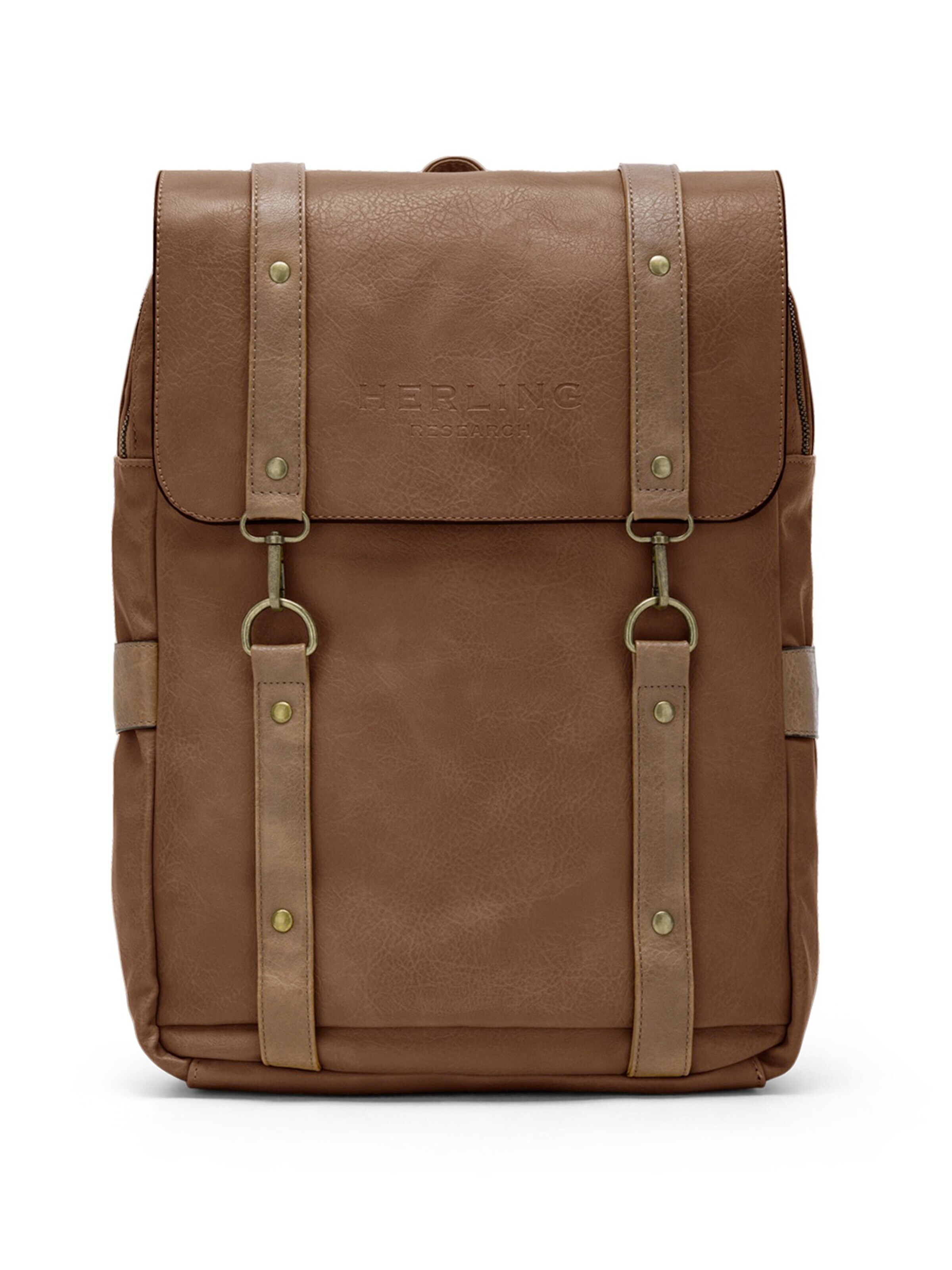 Herling Backpack 'Dorian' in Brown: front