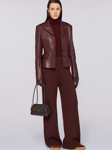 Trussardi - Pierna ancha Pantalón en marrón