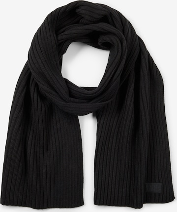 JOOP! Jeans Scarf in Black: front