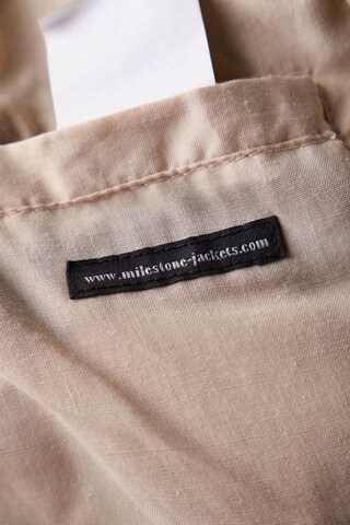 MILESTONE Lederjacke S in Beige