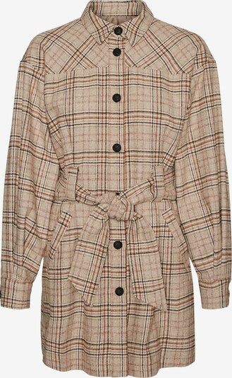 VERO MODA Övergångsjacka 'ZELLA' i ljusbrun / bär / svart / vit, Produktvy