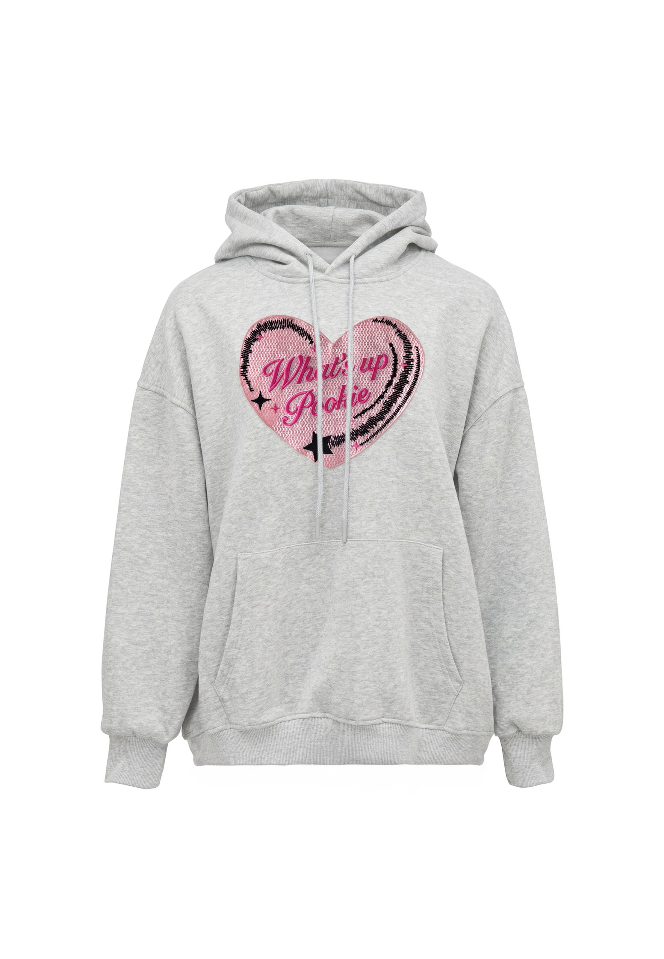 Sweat-shirt MYMO en gris : devant