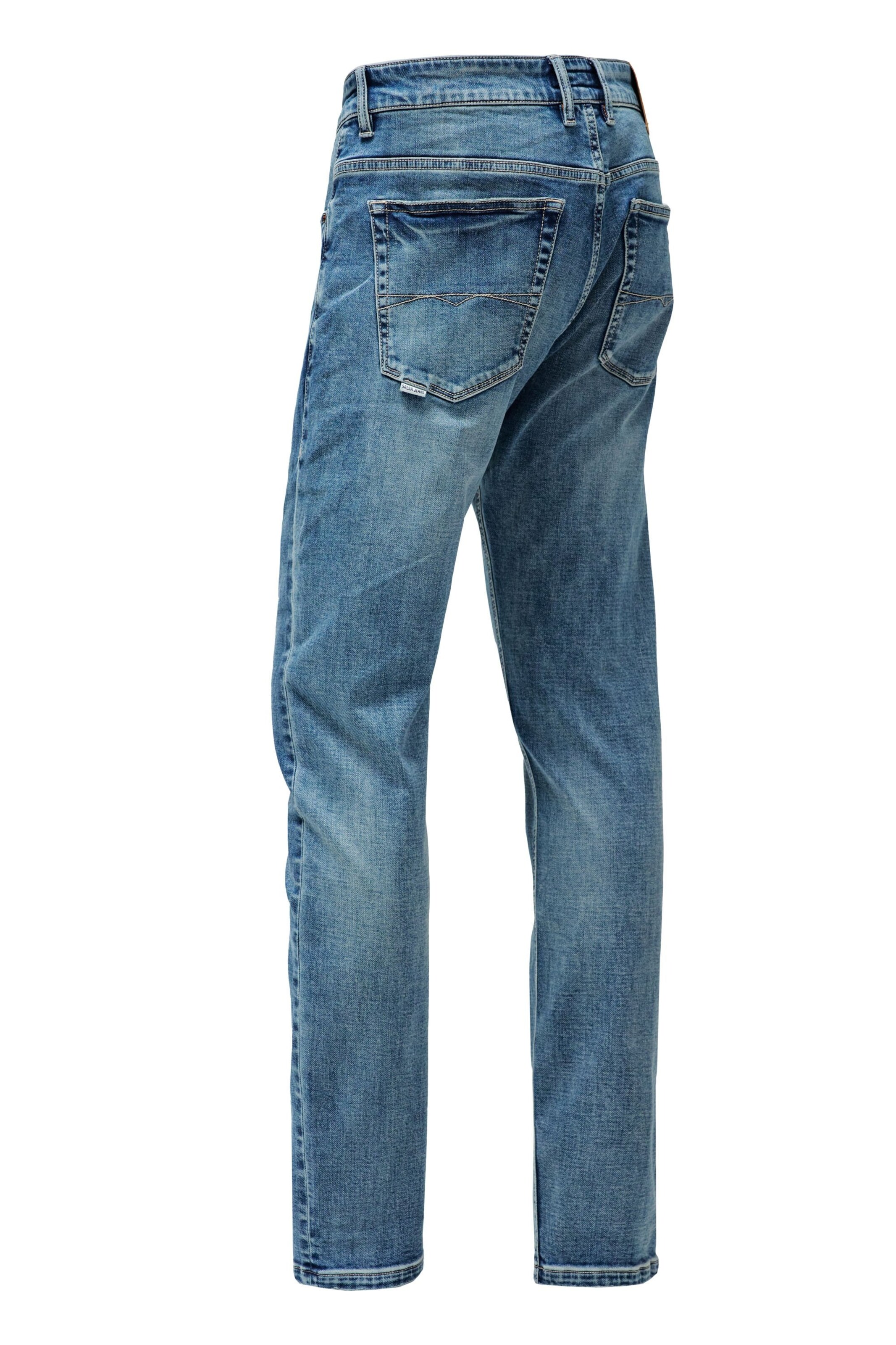Salsa Jeans Slimfit Jeans in Blauw