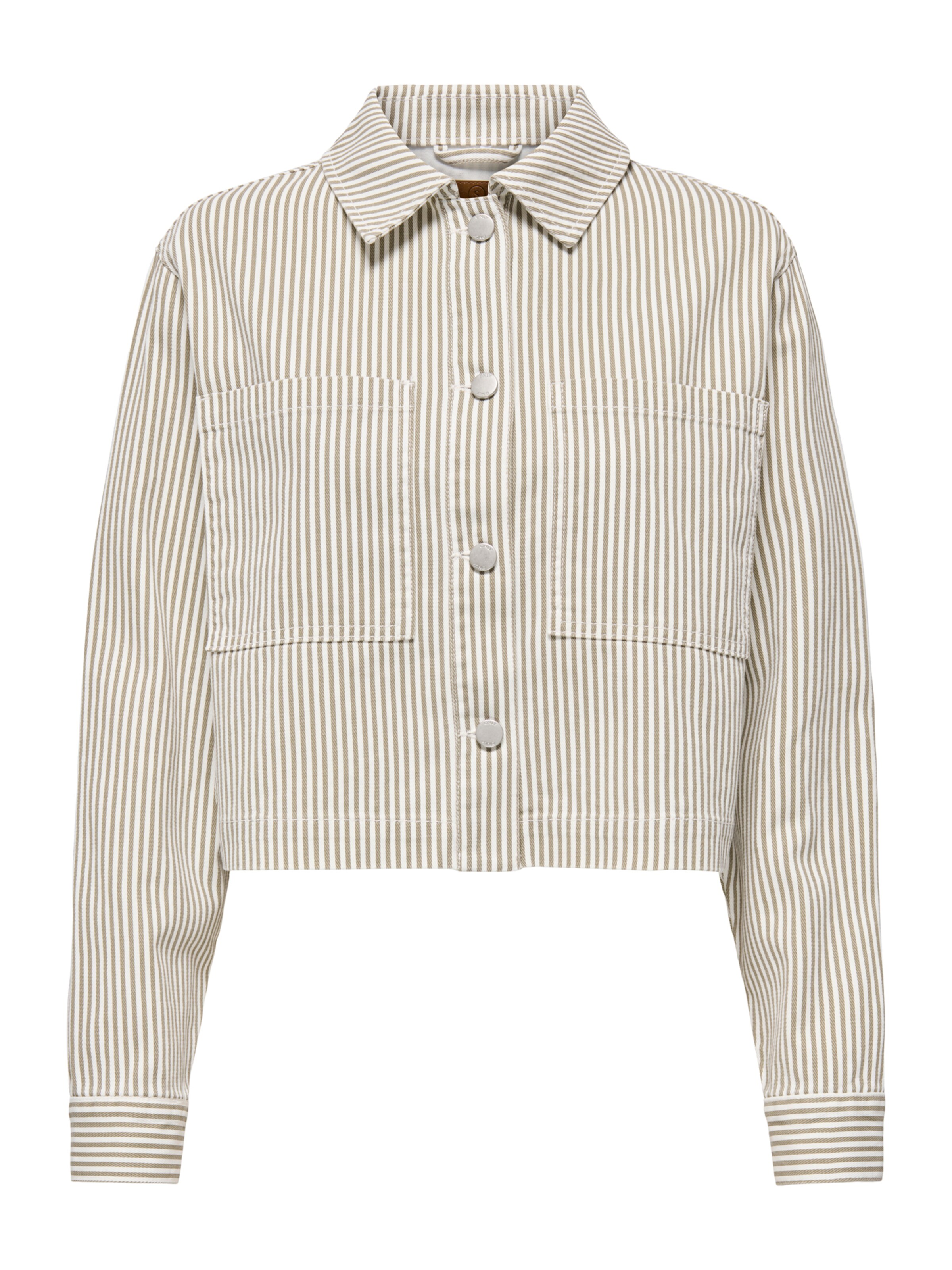 Demisezoninė striukė 'ONLNAOMI' iš ONLY, spalva – šviesiai ruda / balta, Prekių apžvalga