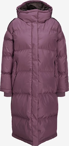 JJXX Winter Coat 'Carol' in Purple: front