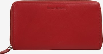 Bruno Banani Wallet 'Bruno Banani Geldbörse LEDER' in Red: front