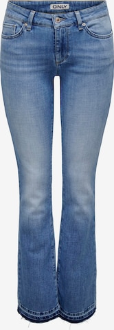 ONLY Flared Jeans 'INDIA' in Blauw: voorkant