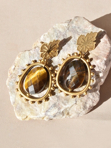 PUABI Earrings 'Shetla' in Gold