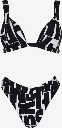 OLYMPIA Bikini in schwarz / weiß, Produktansicht