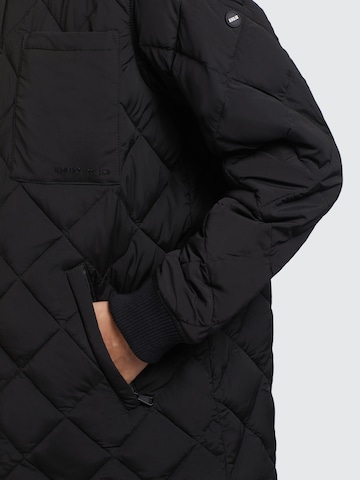 Manteau mi-saison khujo en noir