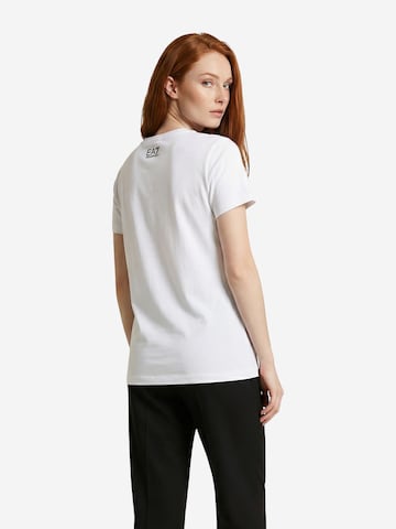 Top '7W001093 AF10373' di EA7 Emporio Armani in bianco