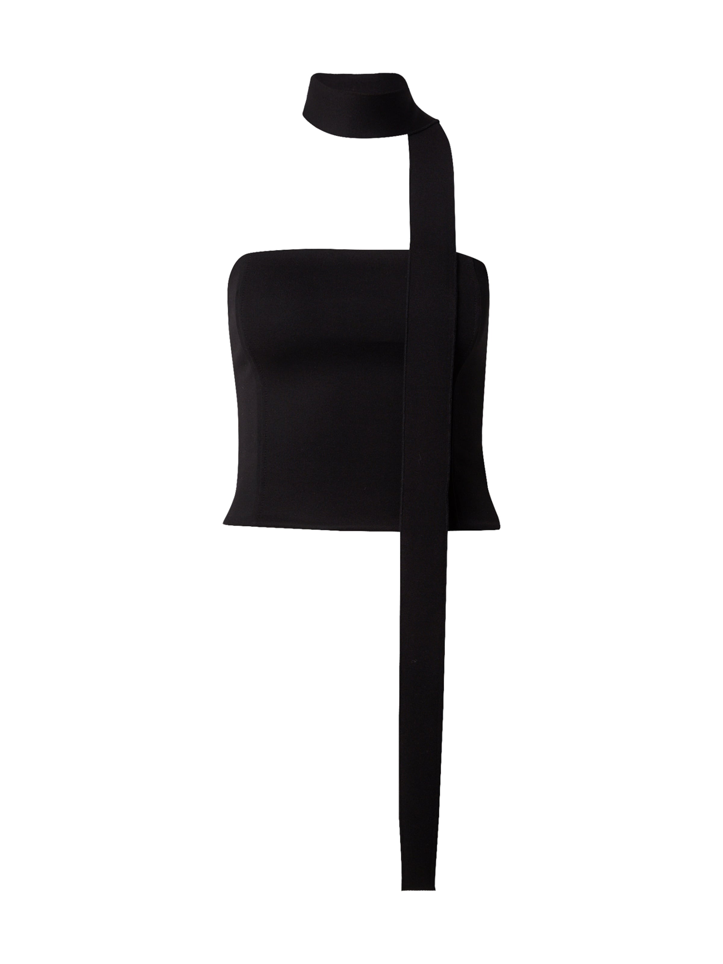 hzl the label Top in Black: front