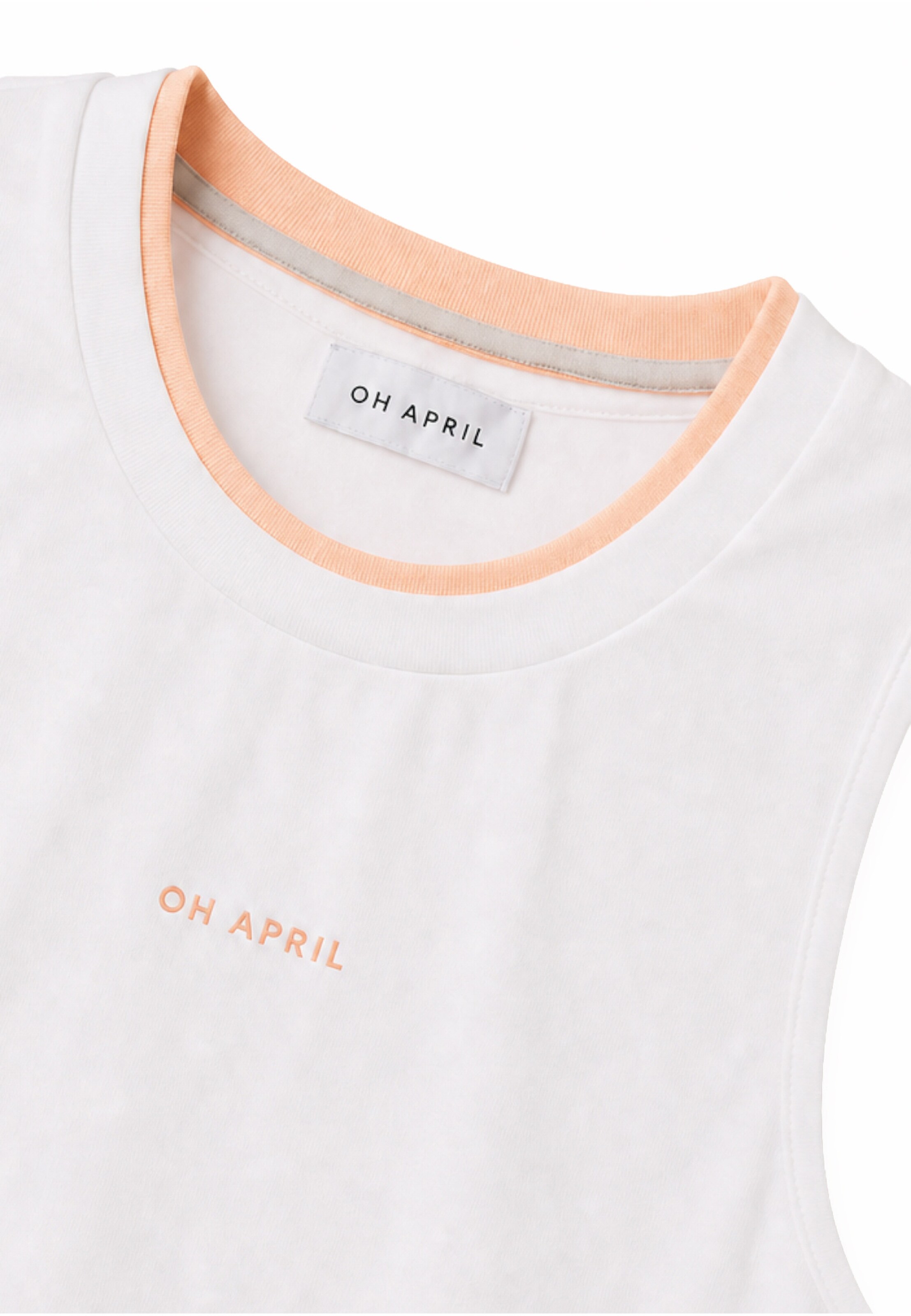 OH APRIL Top 'Amea' in Weiß