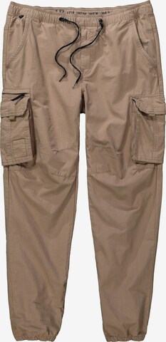 JP1880 Regular Cargobroek in Beige: voorkant