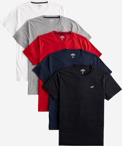 HOLLISTER Tričko - šedá / mix barev / černá / bílá, Produkt