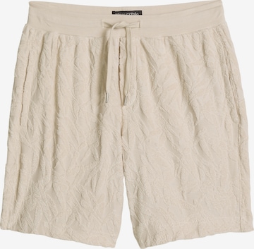 Marc O'Polo Pants ' mit weichem Frottee-Blattmuster ' in Beige: front