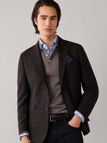 Hackett London Slim fit Blazer in Brown