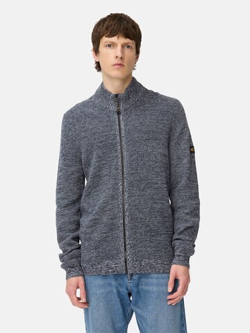 CAMEL ACTIVE Knit Cardigan in Blue: front