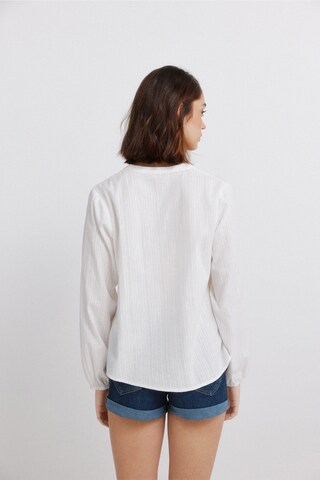 Springfield Bluse in Weiß