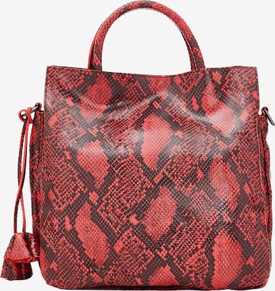 Rankinė iš FELIPA, spalva – margai pilka / vyno raudona spalva, Prekių apžvalga