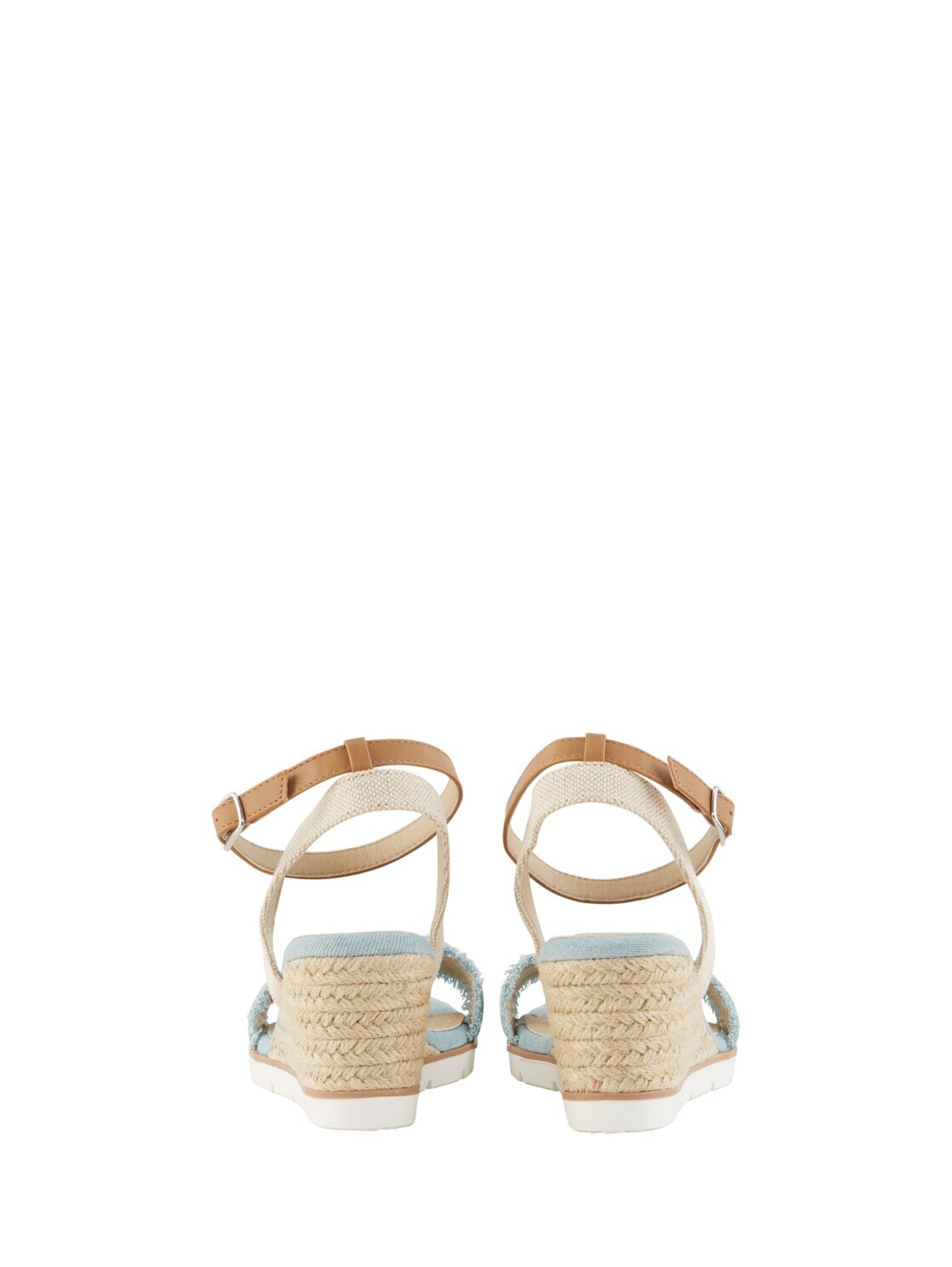 TOM TAILOR Strap sandal in Blue