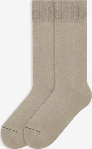 Von Jungfeld Socks 'Herbstfarben' in Grey: front