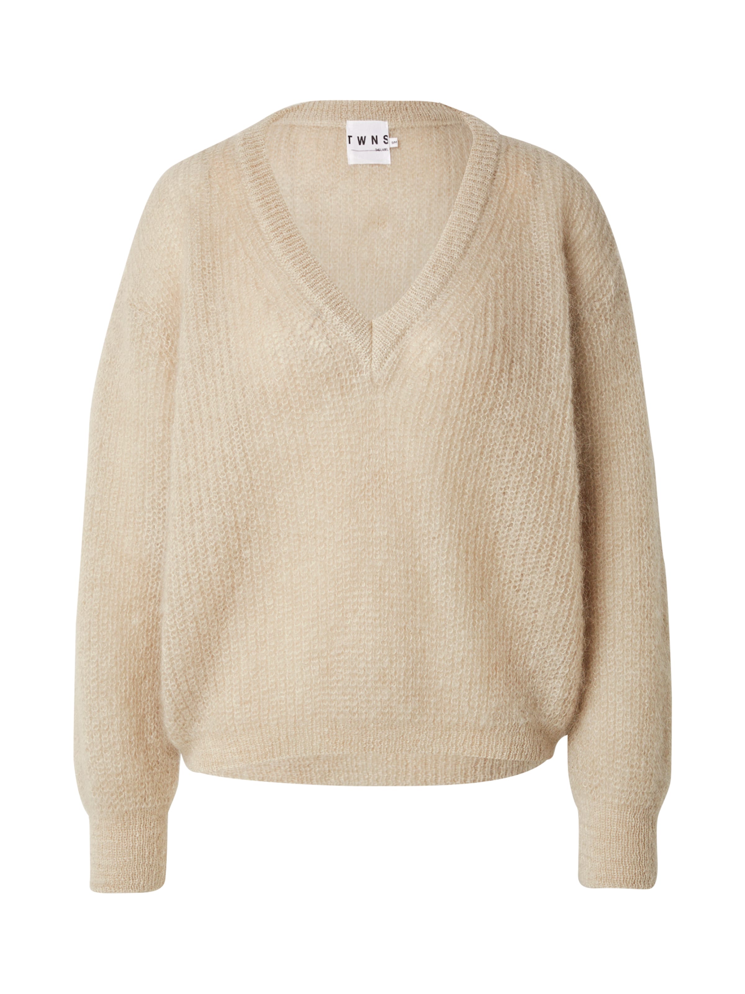 TWNS THE LABEL Sweater 'Alamosa' in Beige: front