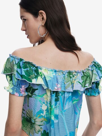 Camicia da donna di Desigual in verde