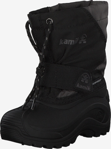 Kamik Stiefel 'Snowfox 3WP' in Schwarz: Vorderseite