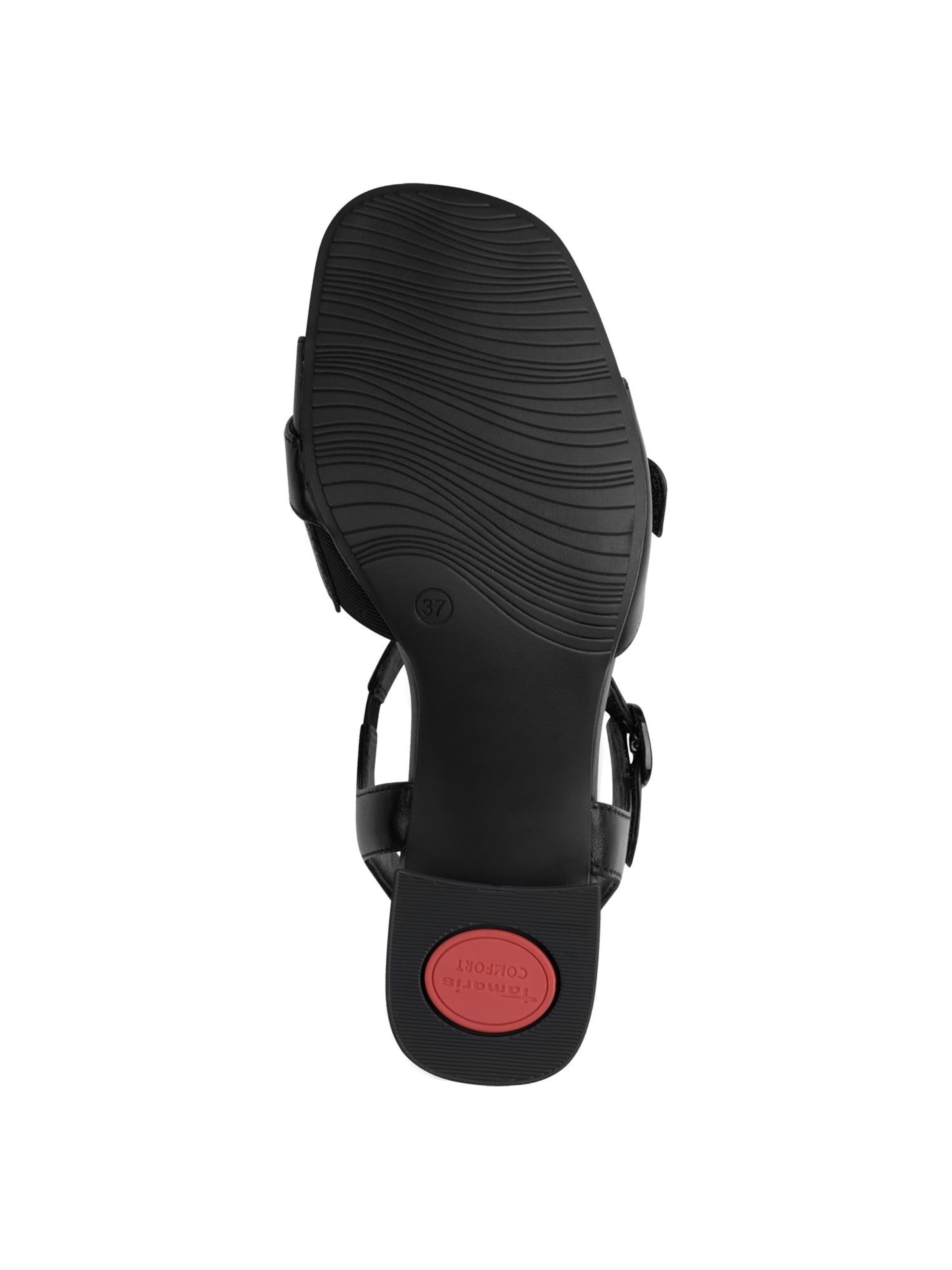 Sandales Tamaris en noir