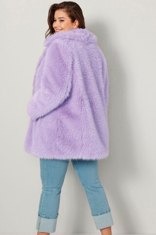 Angel of Style Between-Seasons Coat in Purple