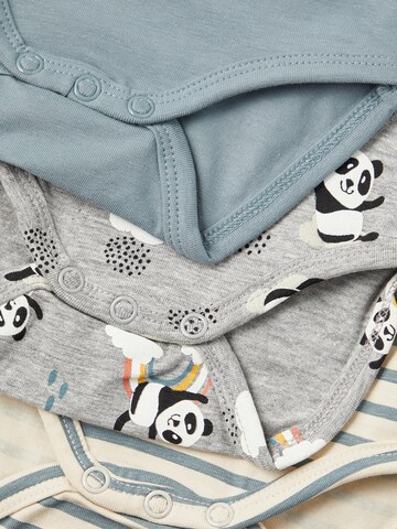 NAME IT - Pijama entero/body 'MAPANDA' en gris