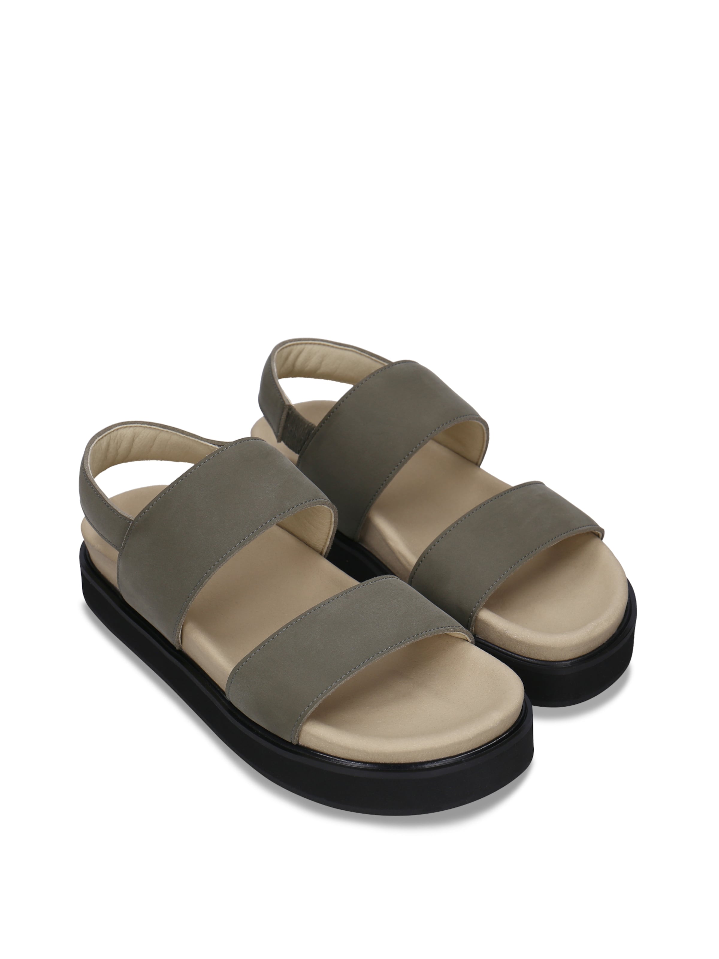 Sandalo 'LAU' di nae Vegan Shoes in verde