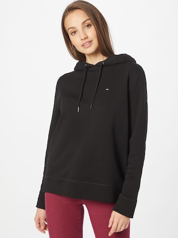 TOMMY HILFIGER - Sudadera en negro: frente