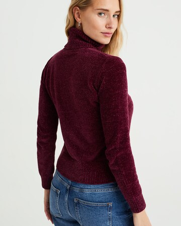 Pull-over WE Fashion en rouge