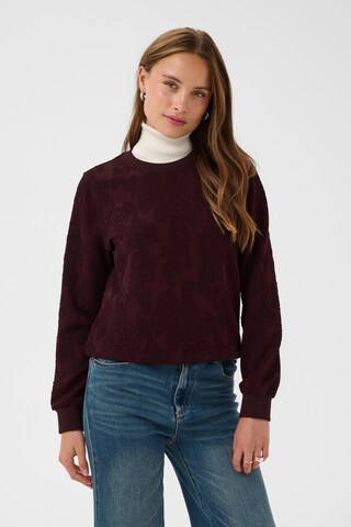 SAINT TROPEZ Pullover in Rot: Vorderseite