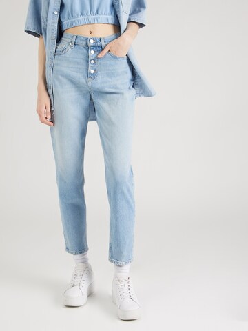 Tommy Jeans Slimfit Jeans 'IZZIE SLIM' in Blauw: voorkant