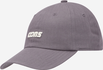 Cappello da baseball di CONVERSE in grigio: frontale