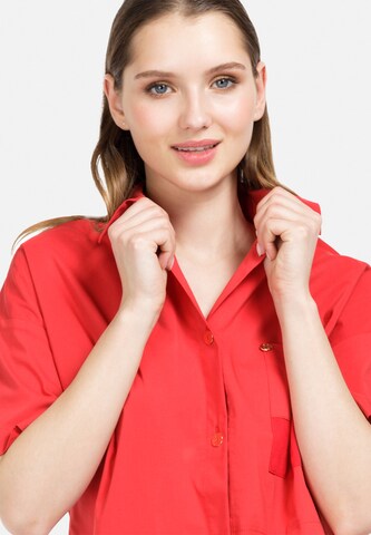 HELMIDGE Blouse in Red