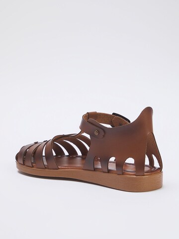 Sandales à lanières Trendyol en beige