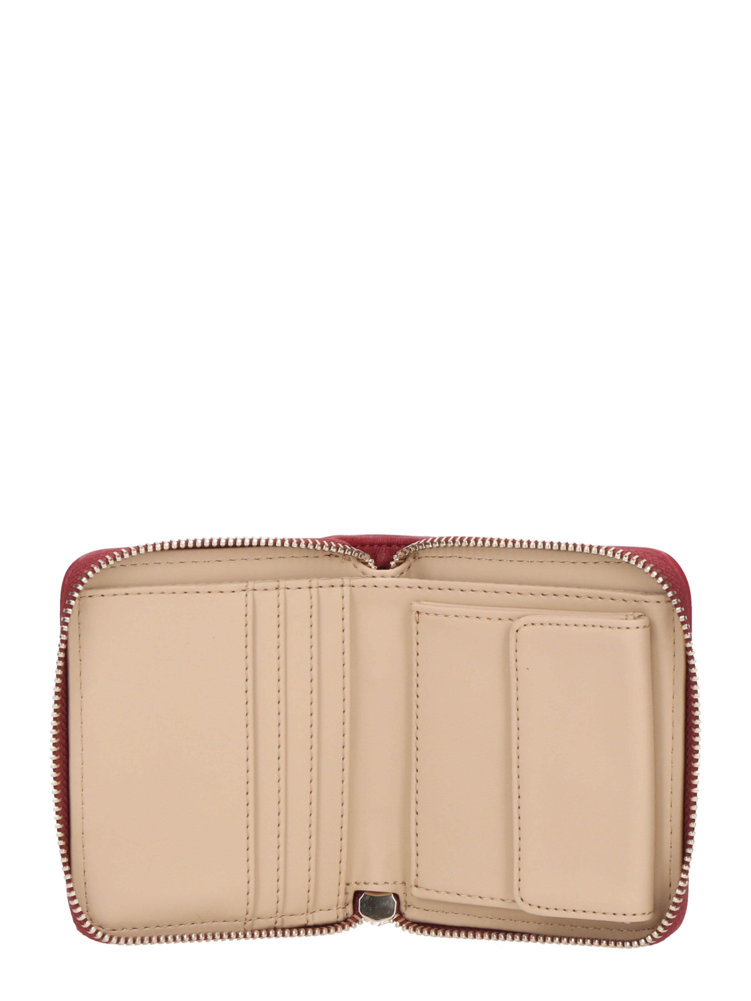 GUESS - Carteiras 'VALLA SLG SMALL ZIP AROUND' em vermelho