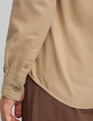 MAMMUT Regular Fit Hemd  ‘Alvra ’ in Beige