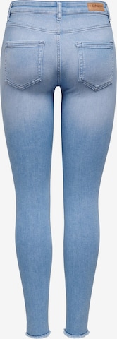 ONLY Skinny Jeans 'Blush' in Blau